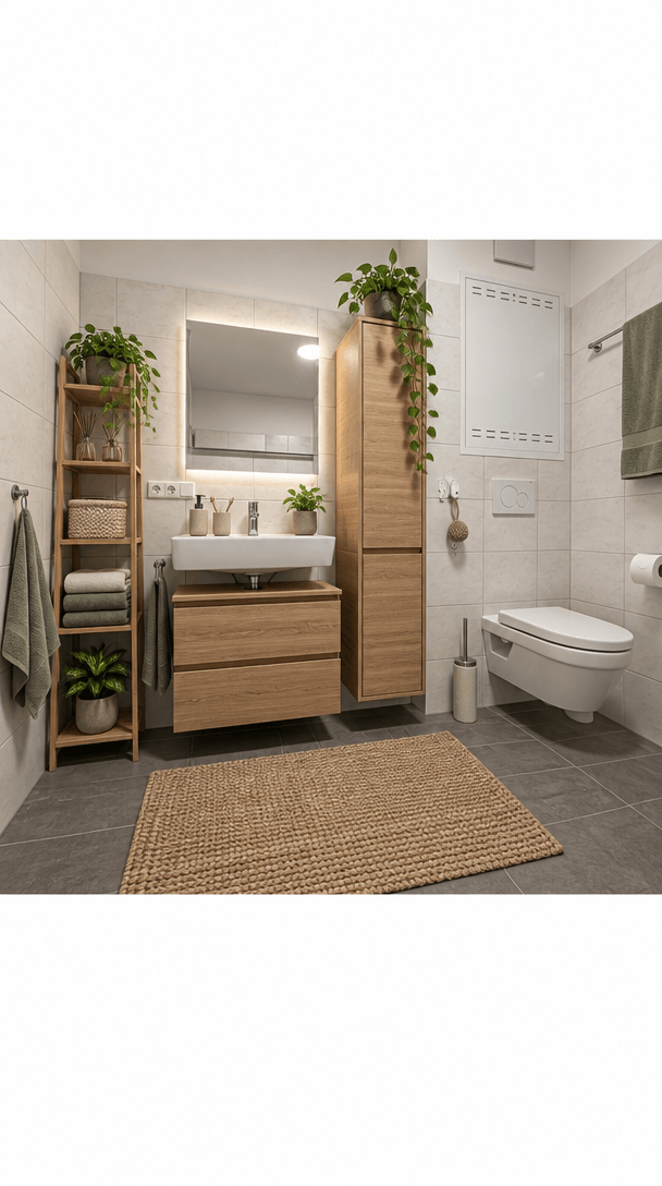 Interior design in Contemporary style — Bathroom by GenRoom AI