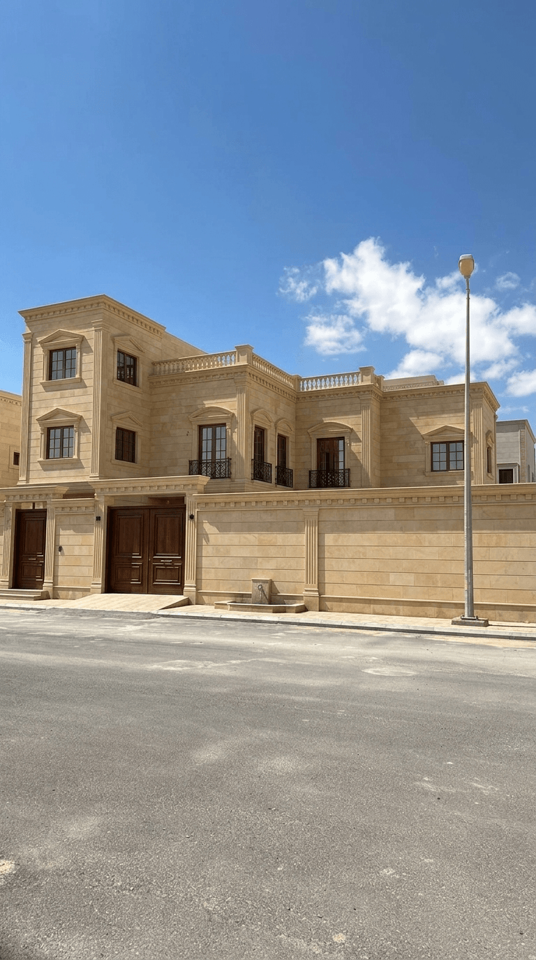 Cephe tasarımı Classic Facade stili — Cephe GenRoom AI