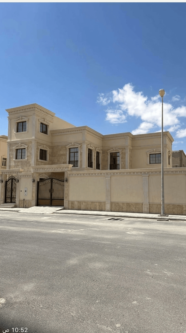 Neoclassic Facade Fachada design — facade photo by GenRoom AI