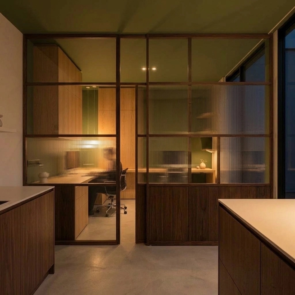 Office interior in no_style style — photo by GenRoom AI
