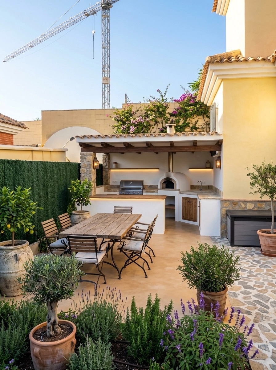Mediterranean Yard Yard design — yard photo by GenRoom AI