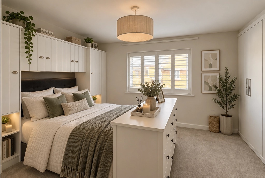 Interior design in Contemporary style — Bedroom by GenRoom AI