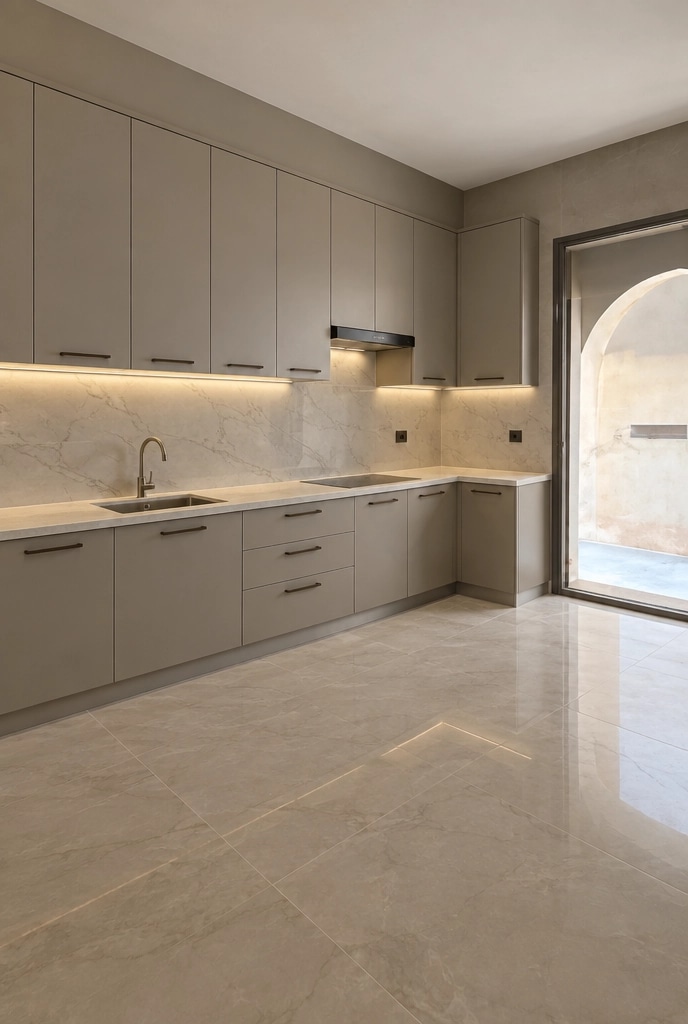 Kitchen interior in no_style style — photo by GenRoom AI