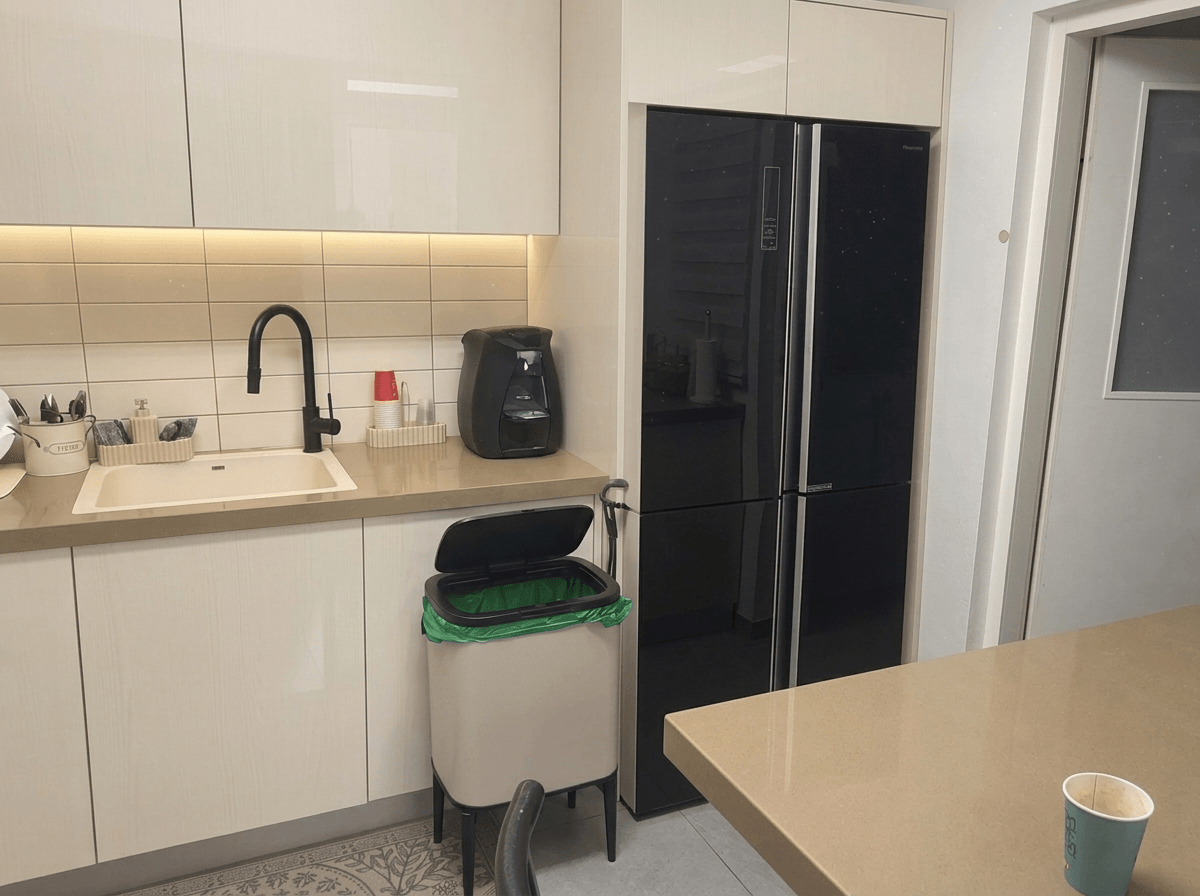 Kitchen interior in no_style style — photo by GenRoom AI