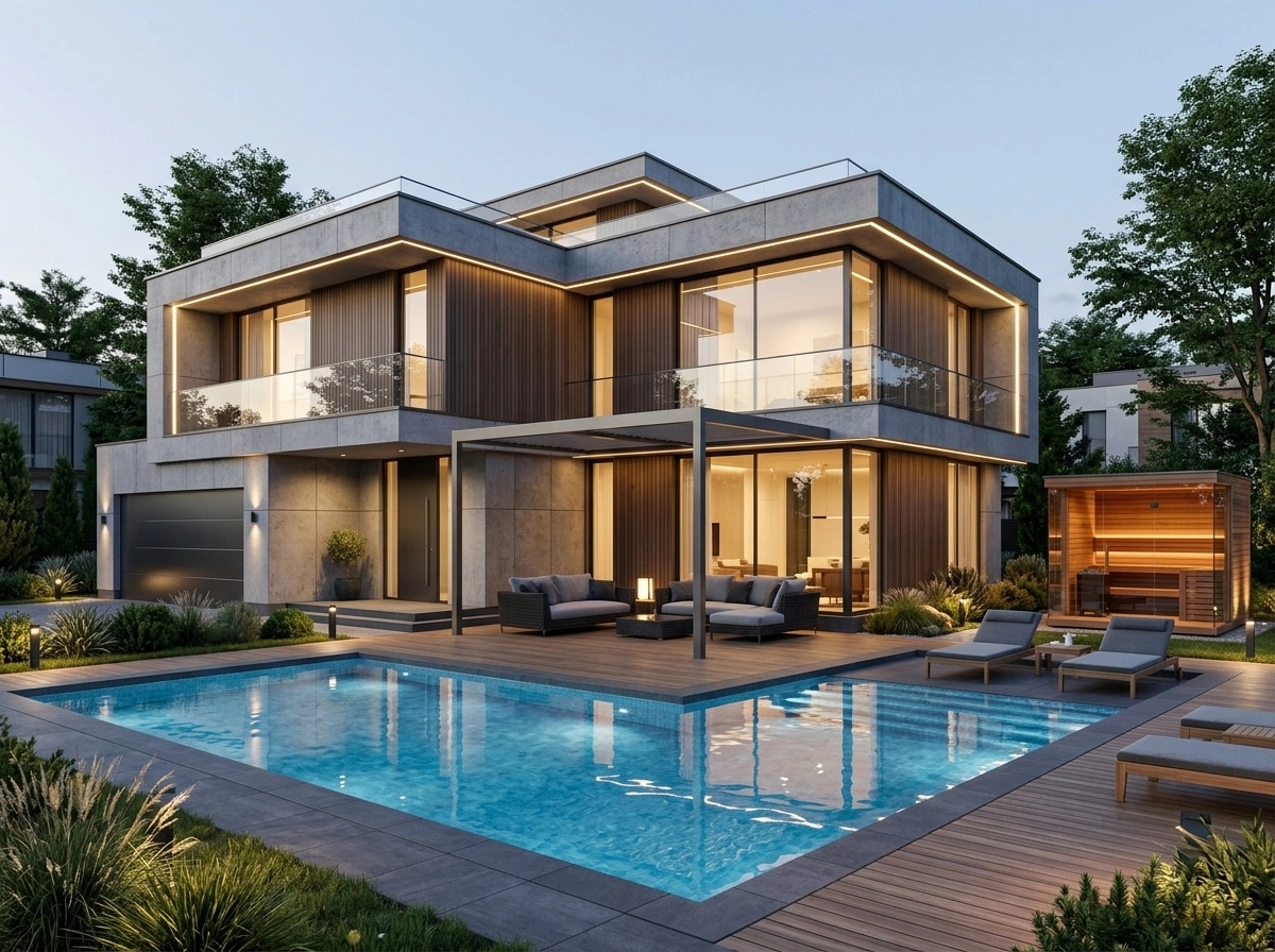 Minimalist Facade Facade design — facade photo by GenRoom AI