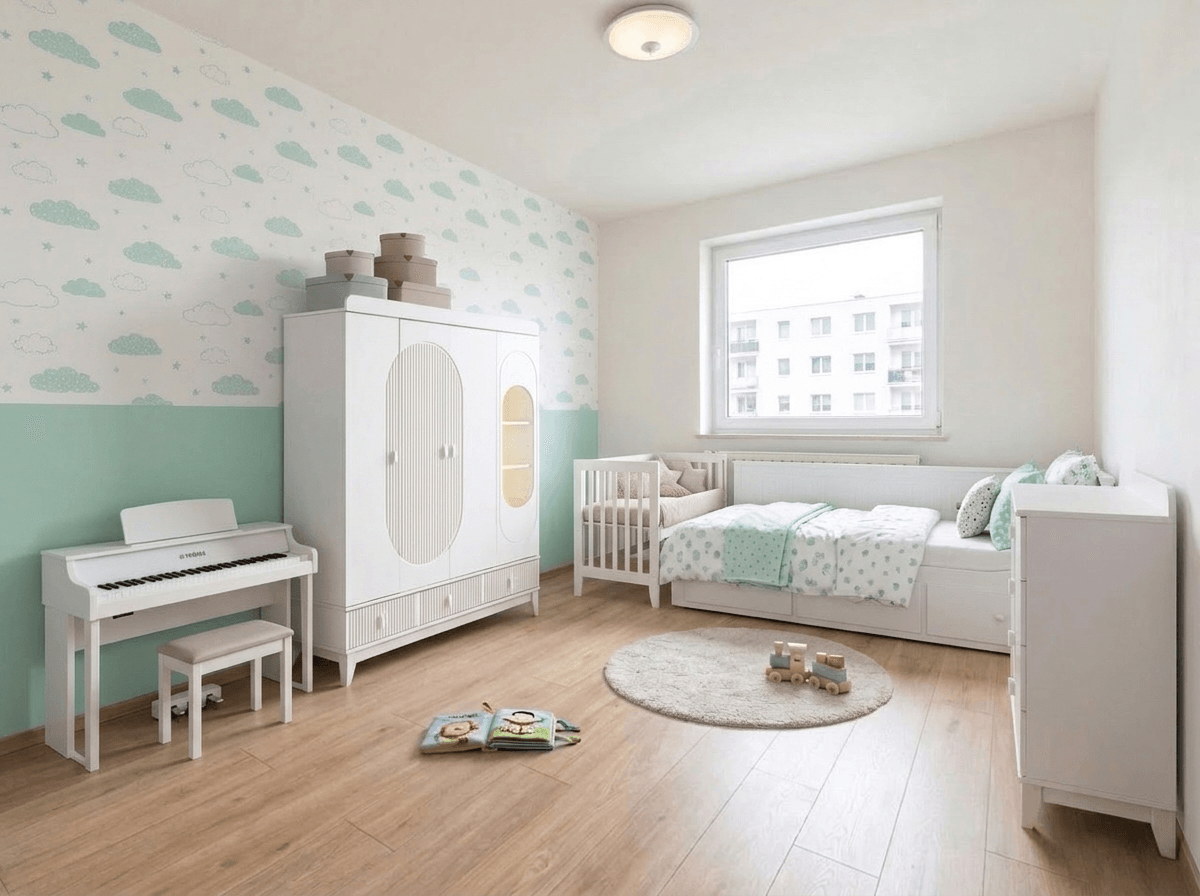 Kids Room interior in no_style style — photo by GenRoom AI
