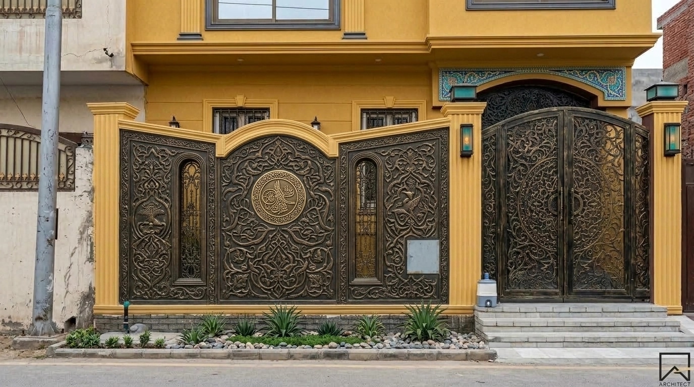 Contemporary Facade Fasad design — facade photo by GenRoom AI