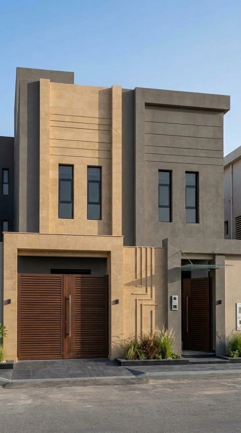 Contemporary Facade Facade design — facade photo by GenRoom AI