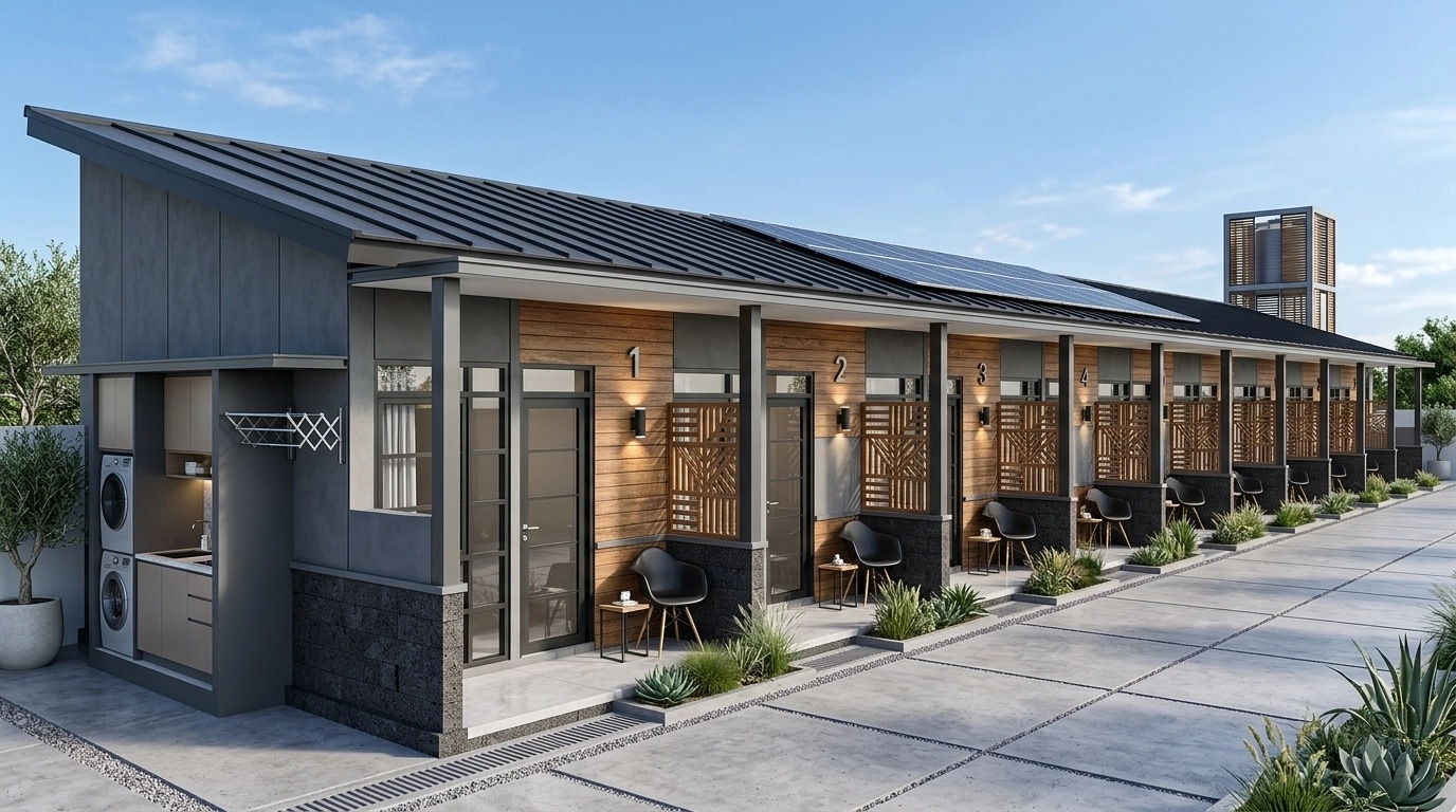 Contemporary Facade Facade design — facade photo by GenRoom AI