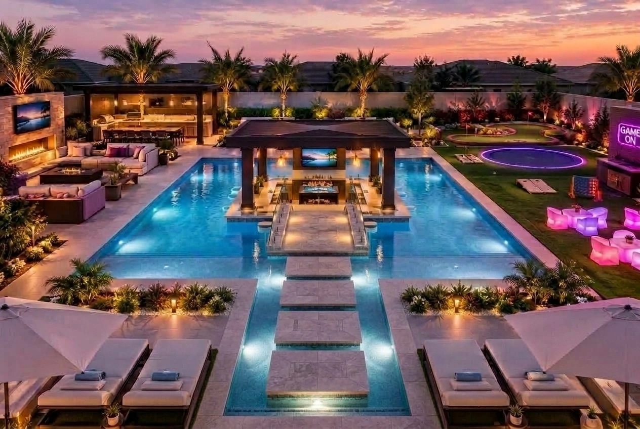 Contemporary Yard Yard design — yard photo by GenRoom AI