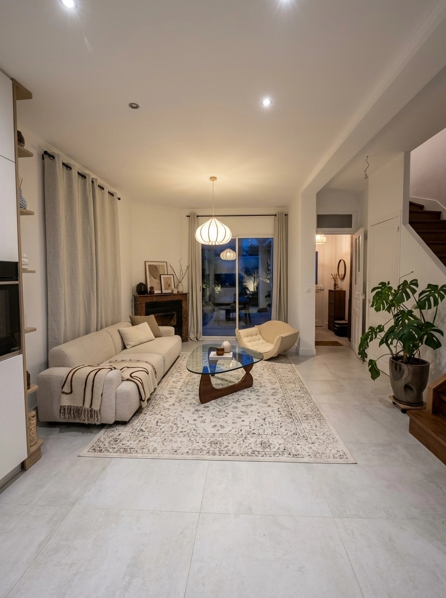 Interior design in Contemporary style — Living Room by GenRoom AI