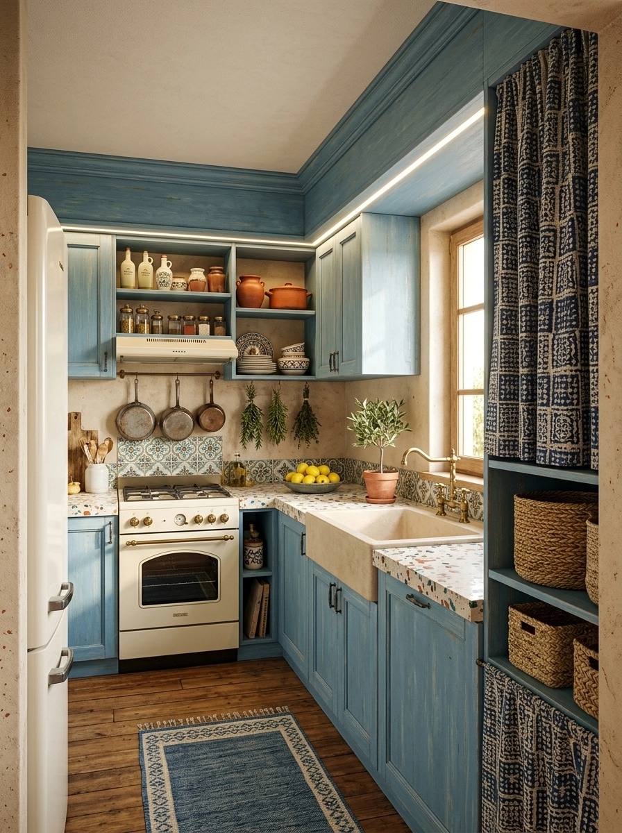 Interior design in Mediterranean style — Kitchen by GenRoom AI