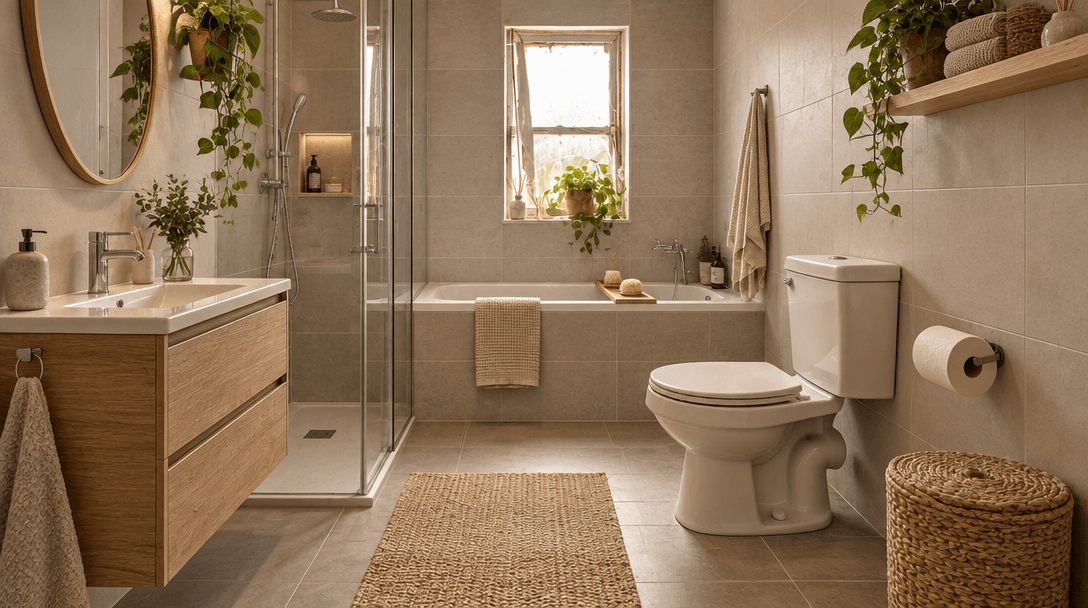 Design interior în stil Scandinavian — Baie de GenRoom AI