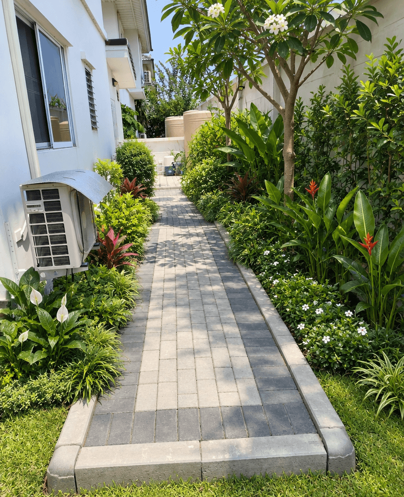 Landscape design in Contemporary Yard style — Yard by GenRoom AI