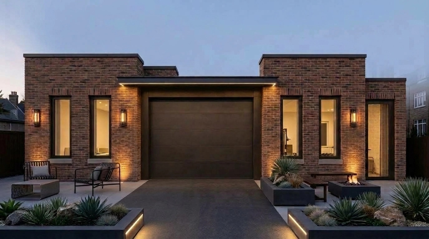 Contemporary Facade Facade design — facade photo by GenRoom AI
