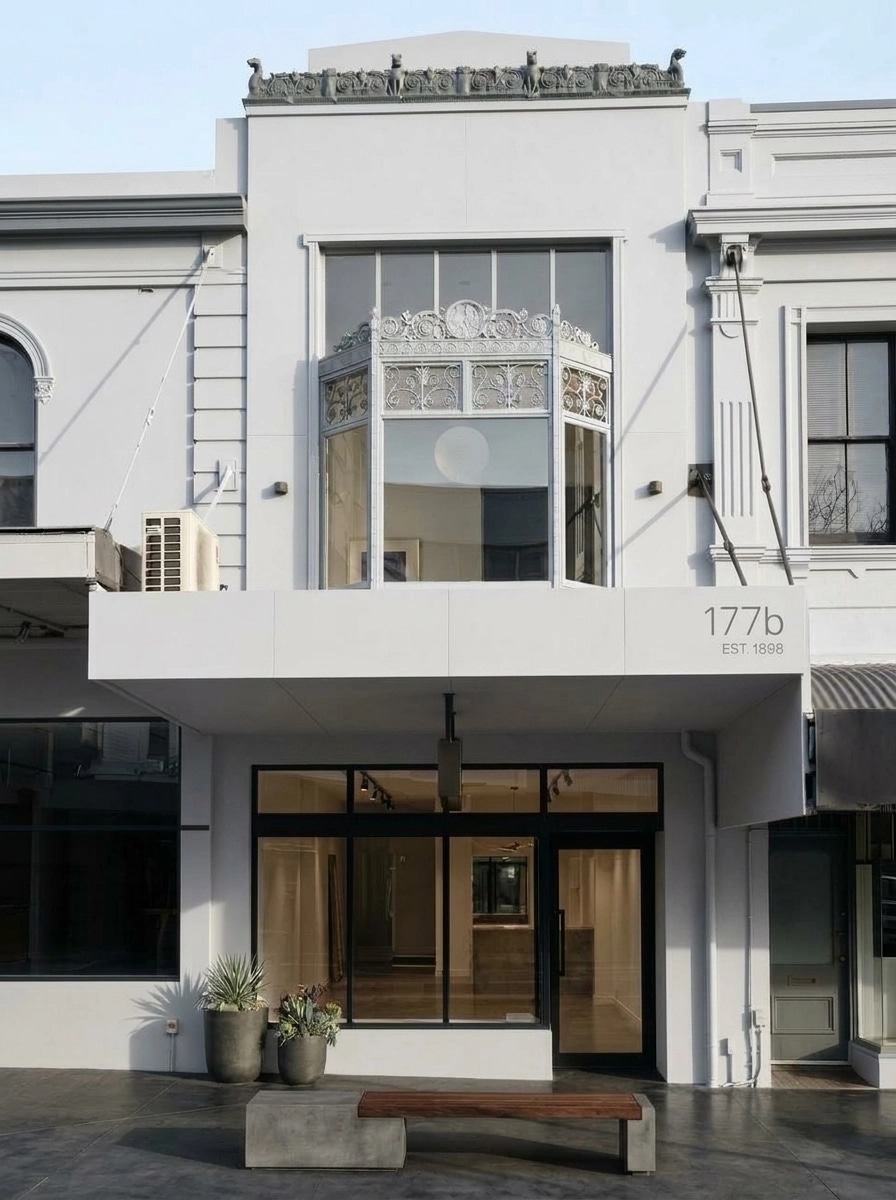 Minimalist Facade Facade design — facade photo by GenRoom AI