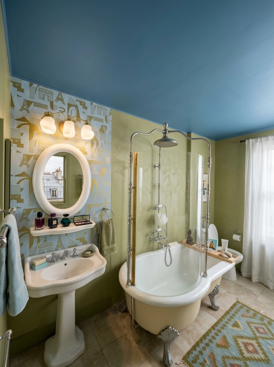 Bathroom interior in no_style style — photo by GenRoom AI