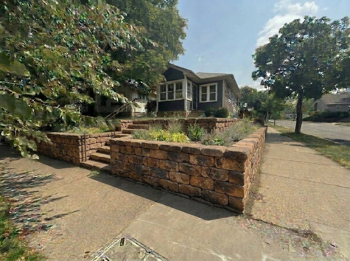 Yard design in no_style style — photo by GenRoom AI