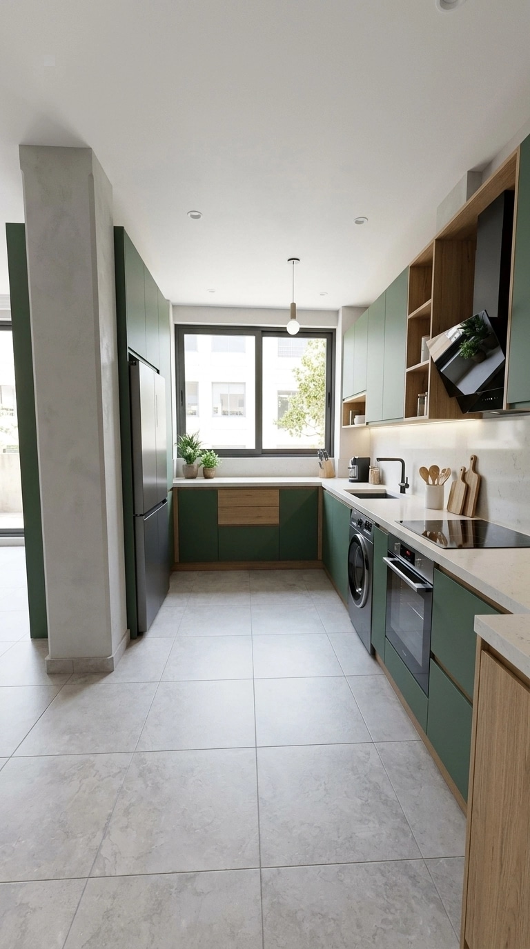 Kitchen interior in no_style style — photo by GenRoom AI