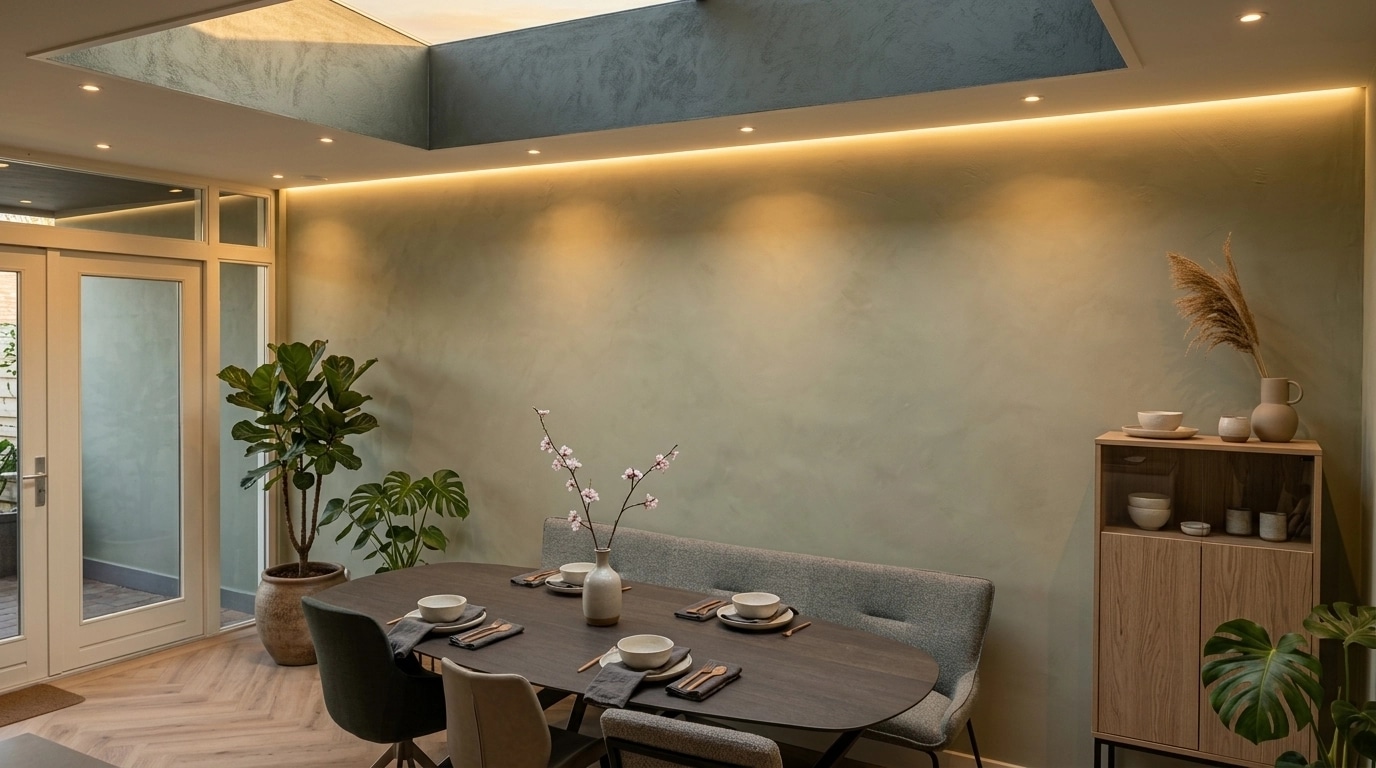 Interior design in Japandi style — dining_room by GenRoom AI