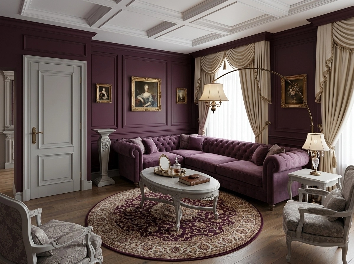 Interior design in Classic style — Living Room by GenRoom AI