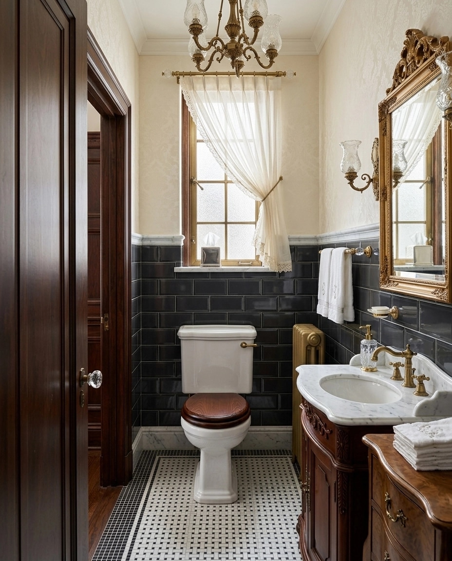 Interior design in Classic style — Bathroom by GenRoom AI
