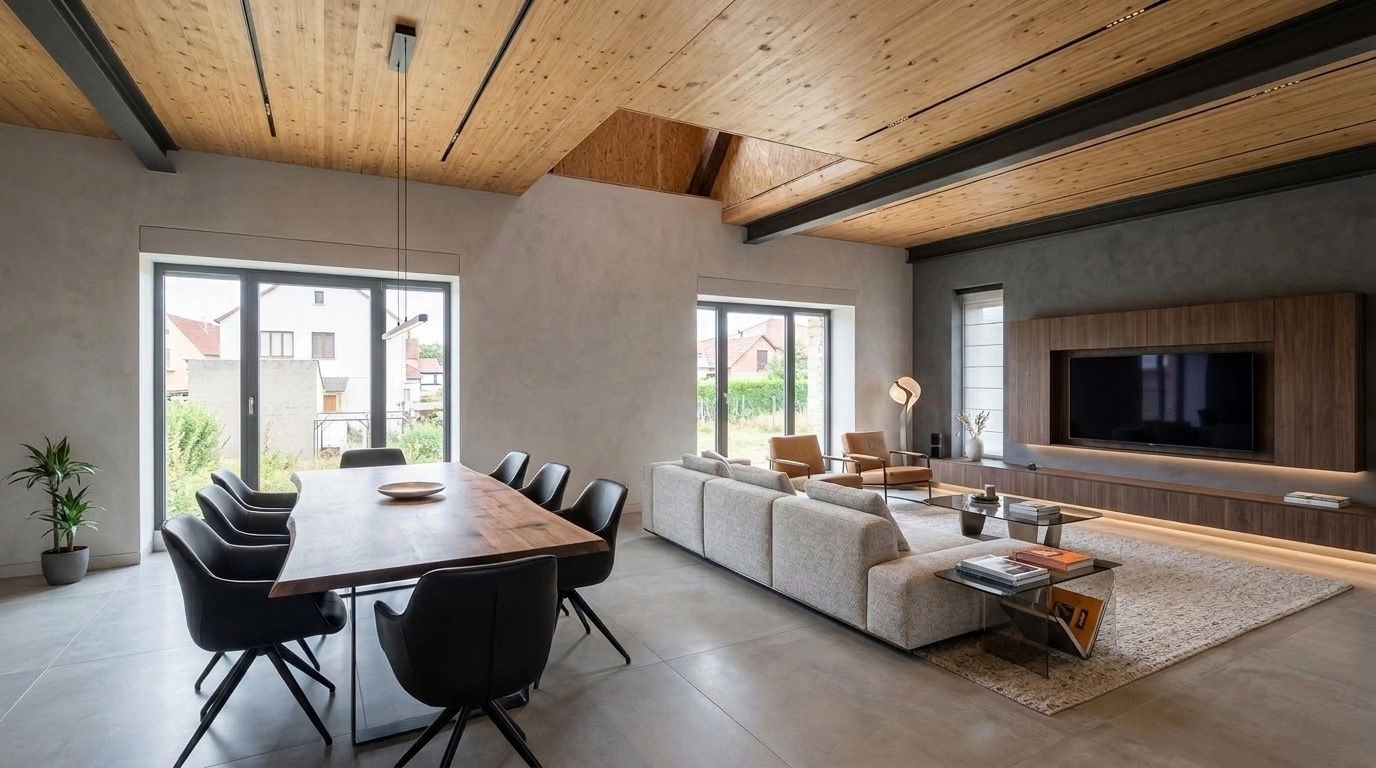 Interior design in Contemporary style — Living Room by GenRoom AI