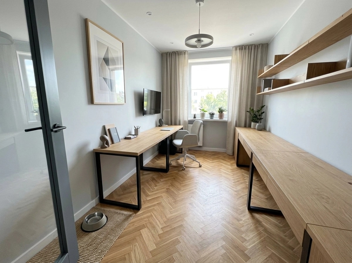 Interior design in Contemporary style — home_office by GenRoom AI