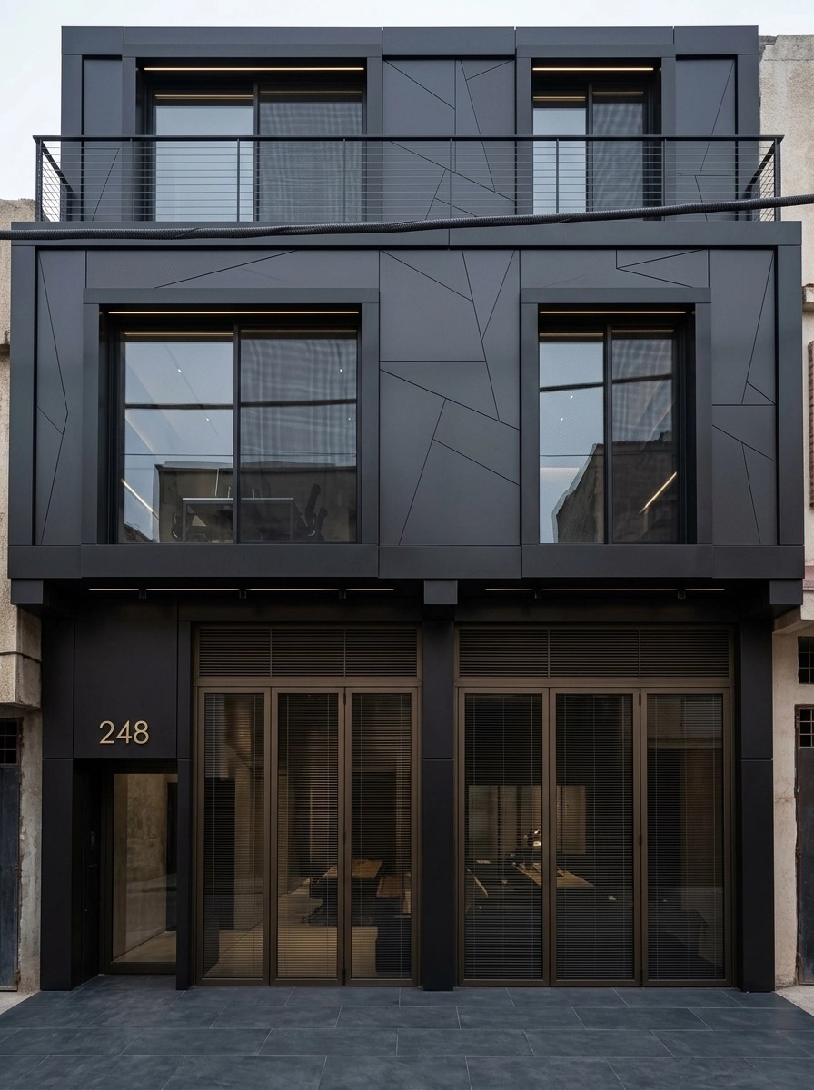Blacktec Facade Facade design — facade photo by GenRoom AI
