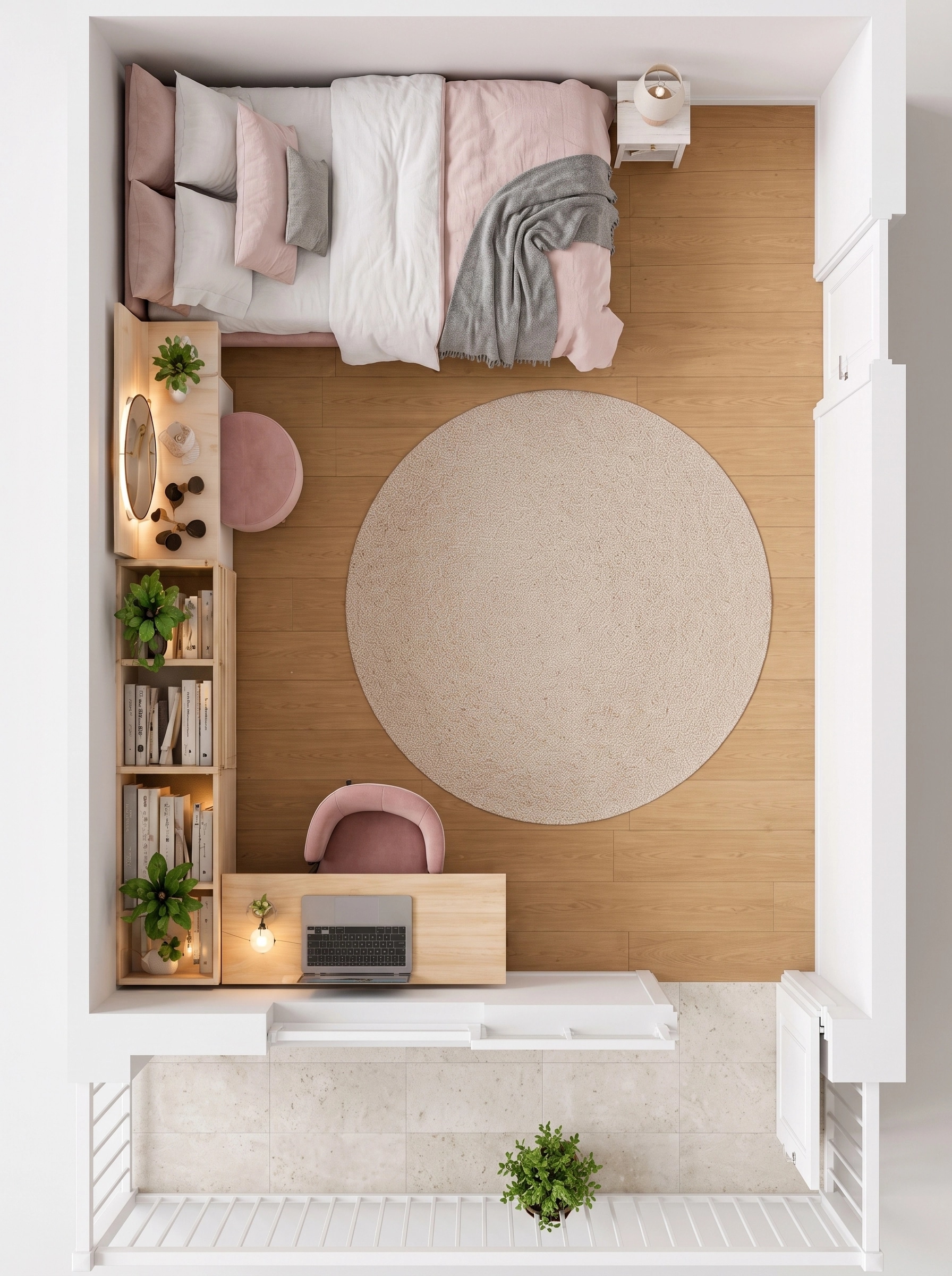 Scandinavian Living Room design — interior photo by GenRoom AI