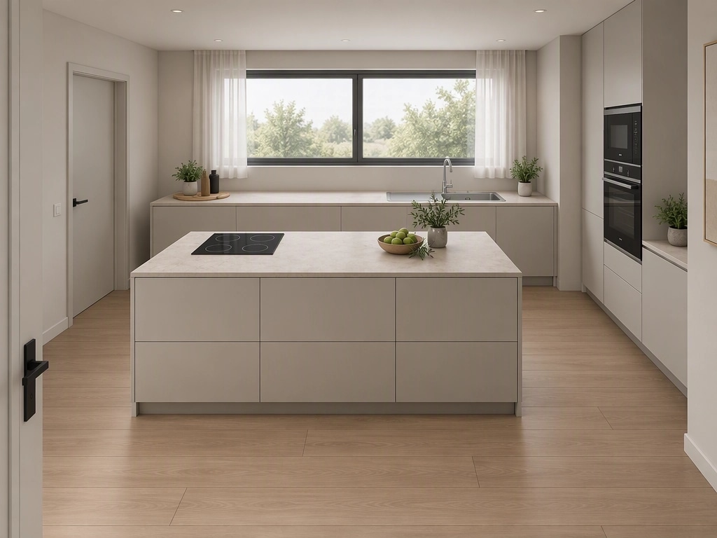 Minimalism Living Room design — interior photo by GenRoom AI