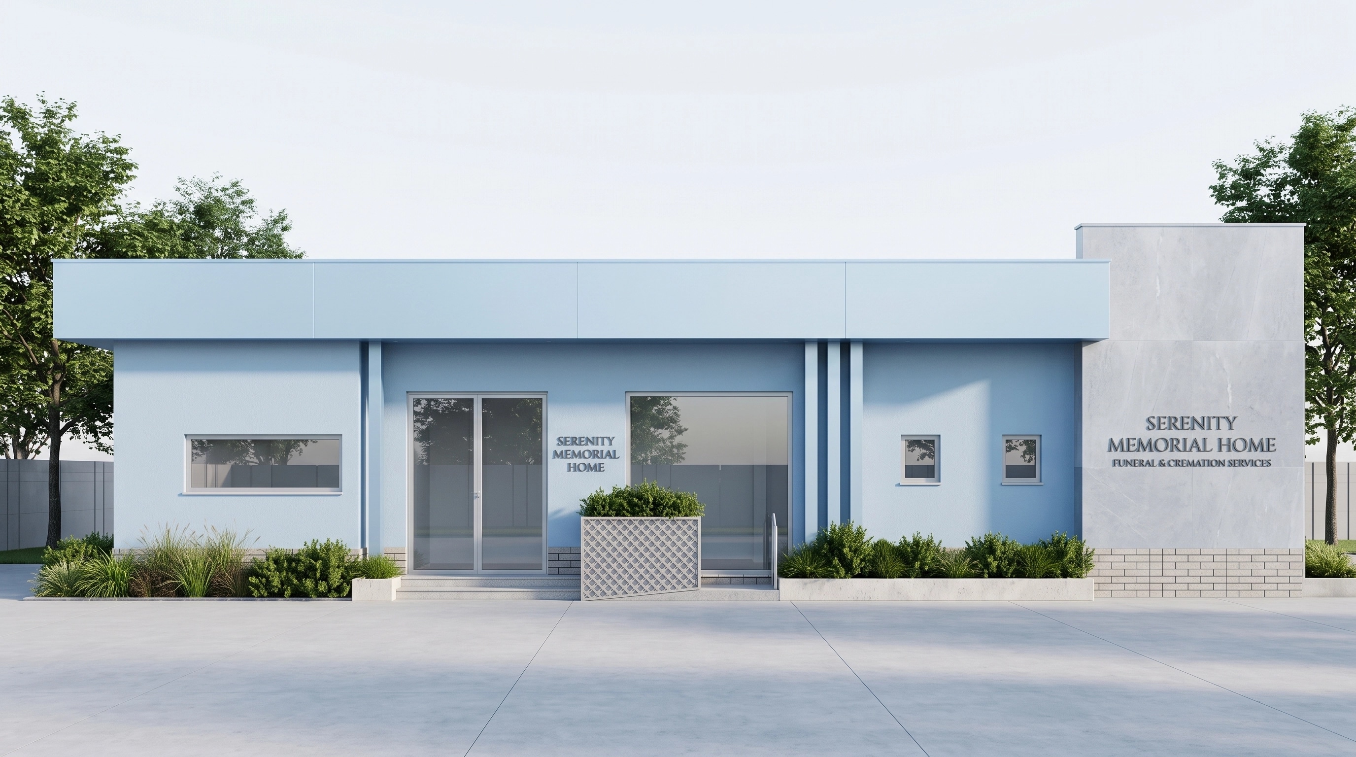 Minimalist Facade Facade design — facade photo by GenRoom AI