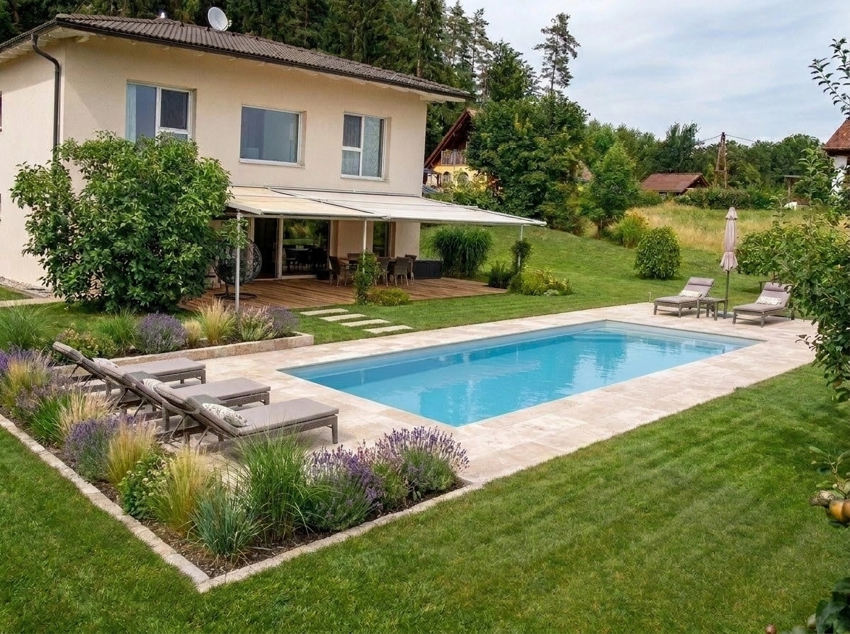Yard design in no_style style — photo by GenRoom AI