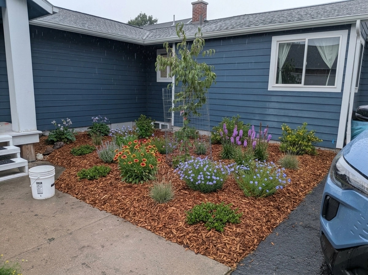 Yard design in no_style style — photo by GenRoom AI