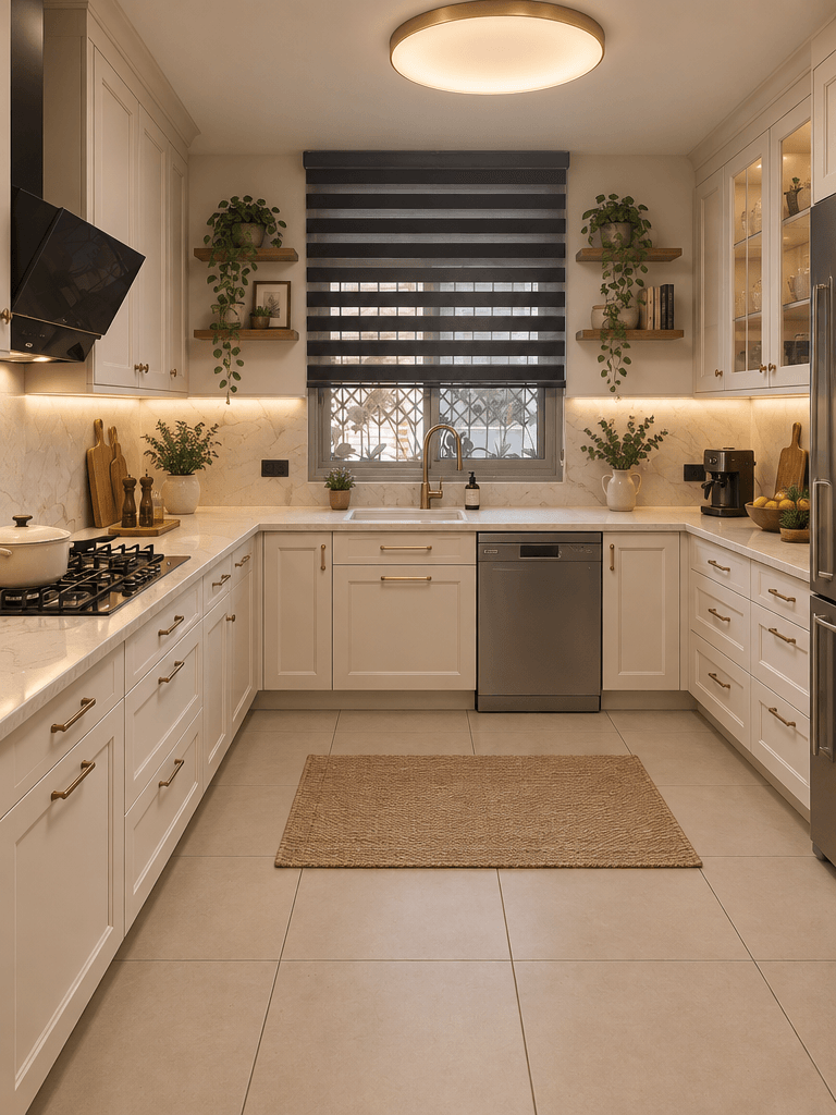 Kitchen interior in Classic style — photo by GenRoom AI