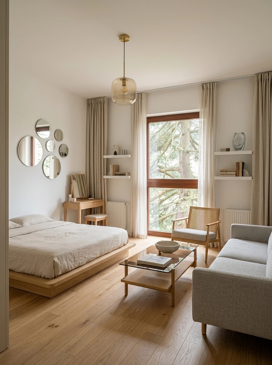 Scandinavian Living Room design — interior photo by GenRoom AI