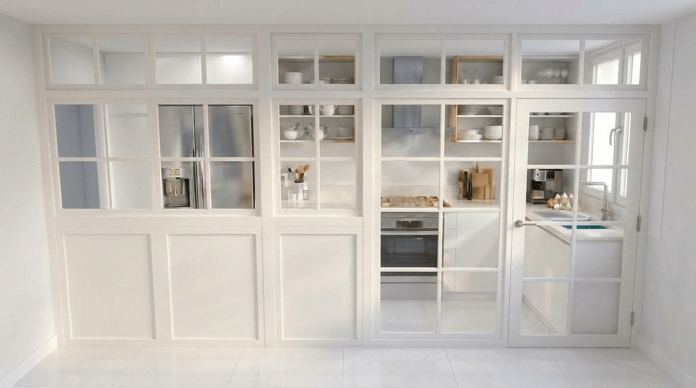 Kitchen interior in no_style style — photo by GenRoom AI