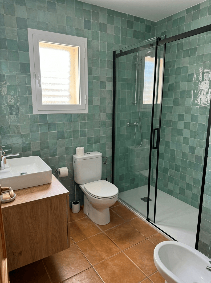 Bathroom interior in no_style style — photo by GenRoom AI
