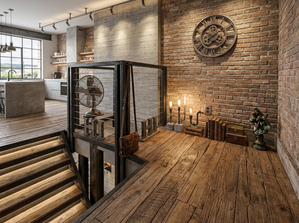 ออกแบบภายในในสไตล์ Loft / Industrial — other โดย GenRoom AI