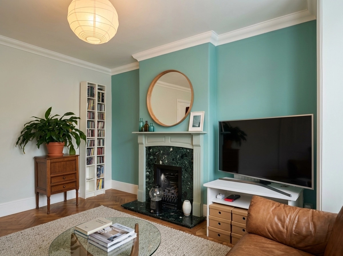 Interior design in Contemporary style — Living Room by GenRoom AI