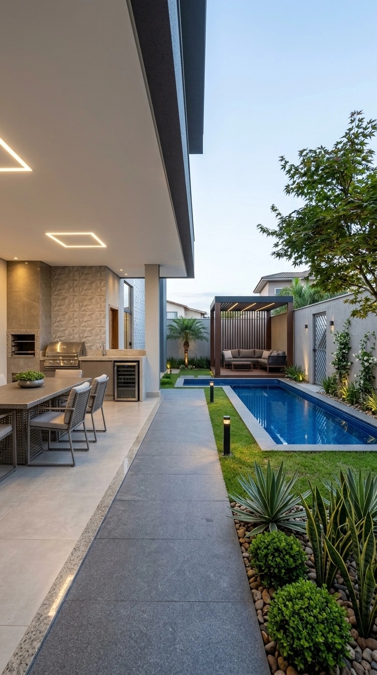 Contemporary Yard Yard design — yard photo by GenRoom AI