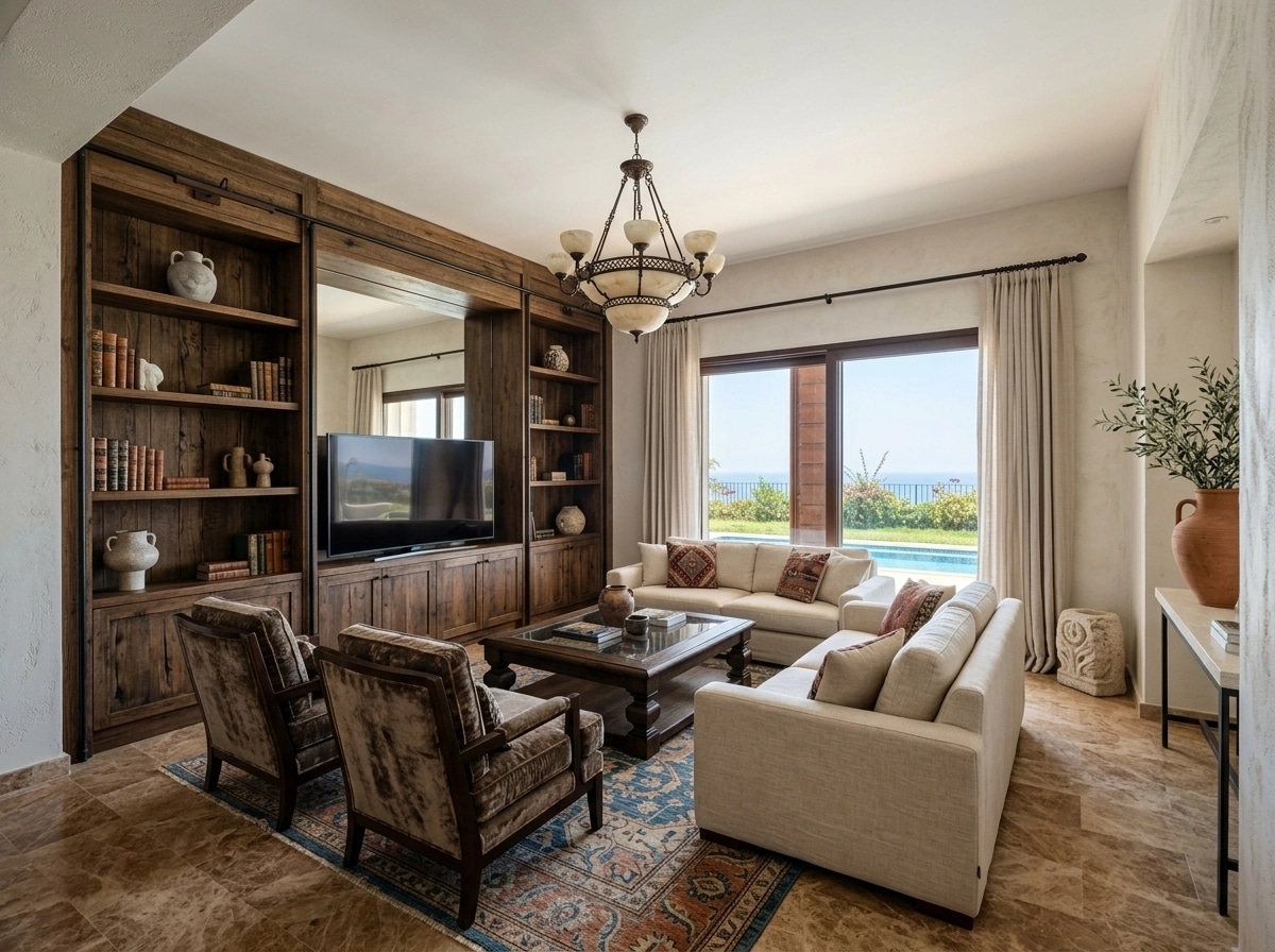 Interior design in Mediterranean style — Living Room by GenRoom AI
