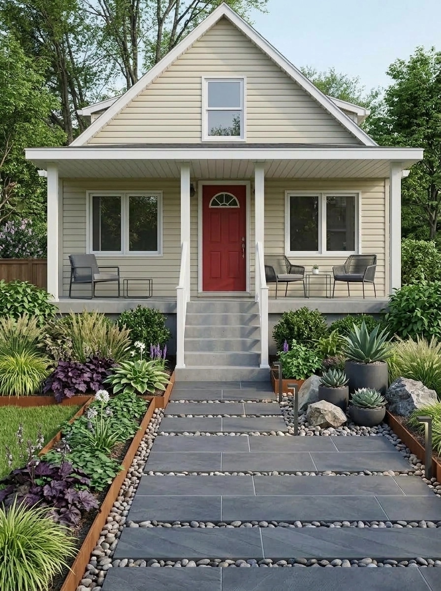 Contemporary Yard Yard design — yard photo by GenRoom AI