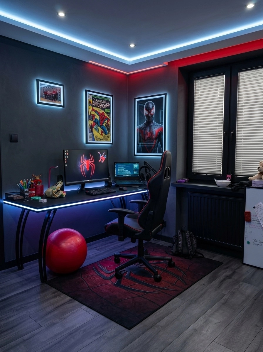 Interior design in Blacktec style — other by GenRoom AI