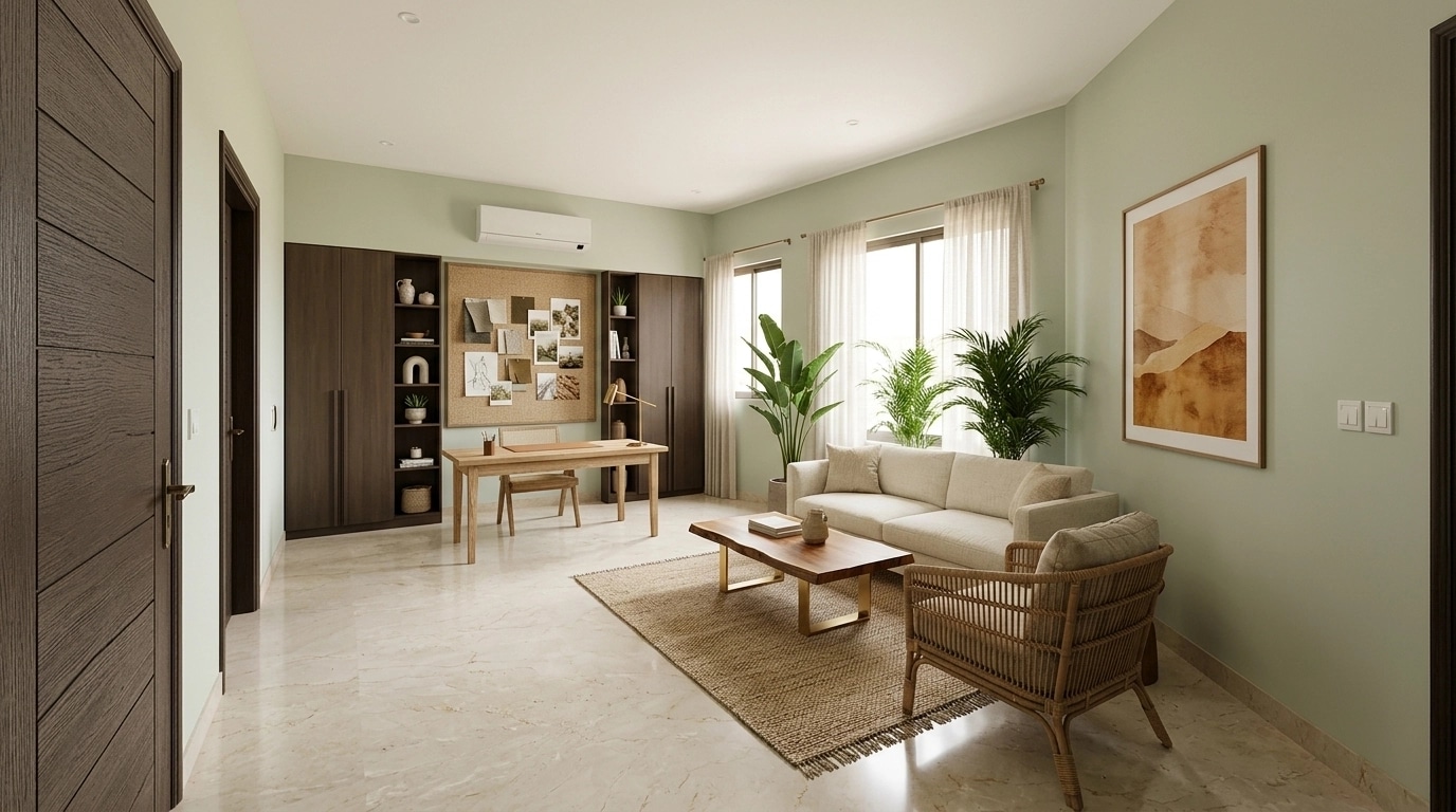 Interior design in Contemporary style — Living Room by GenRoom AI