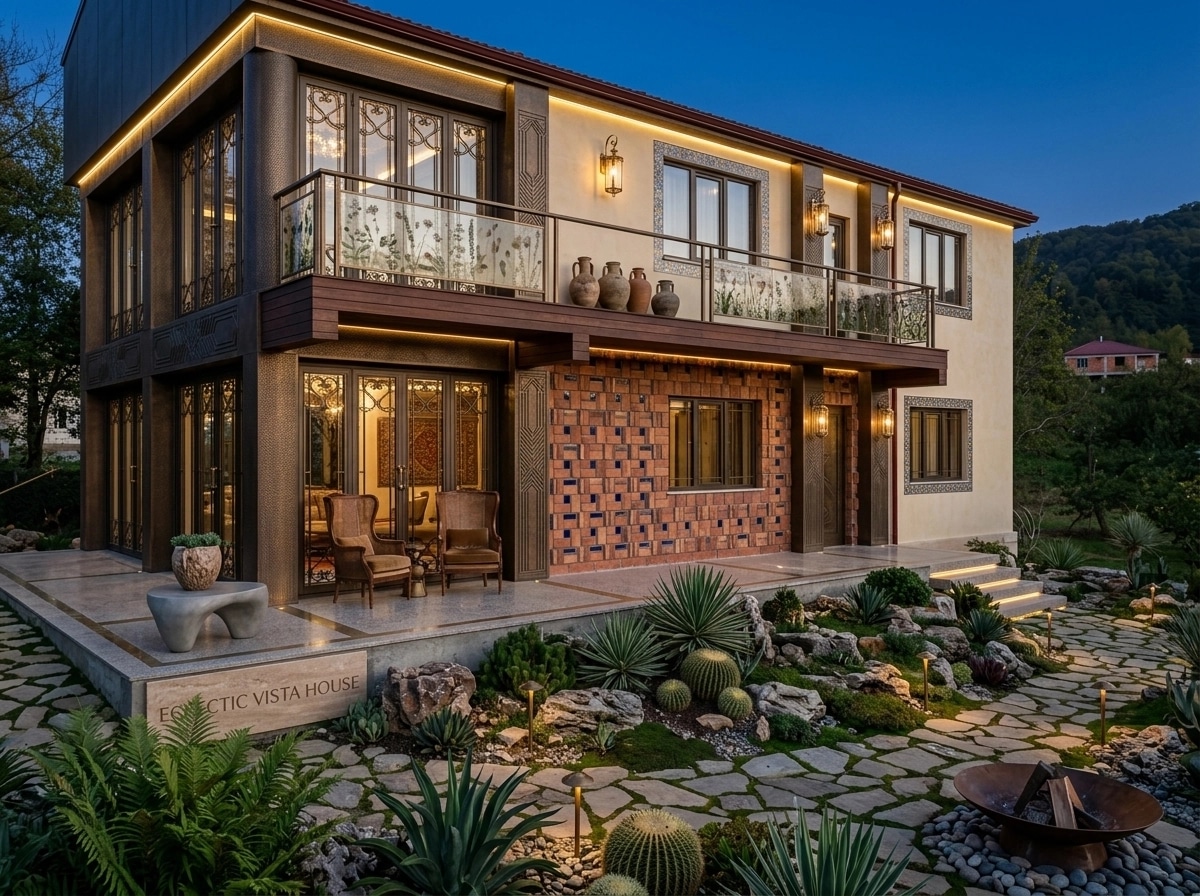 Facade design in Eclectic Facade style — Facade by GenRoom AI