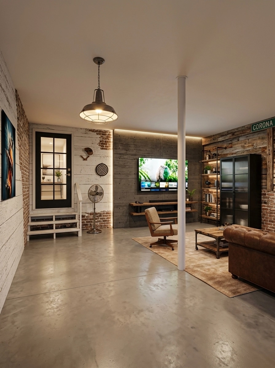 Interior design in Loft / Industrial style — other by GenRoom AI