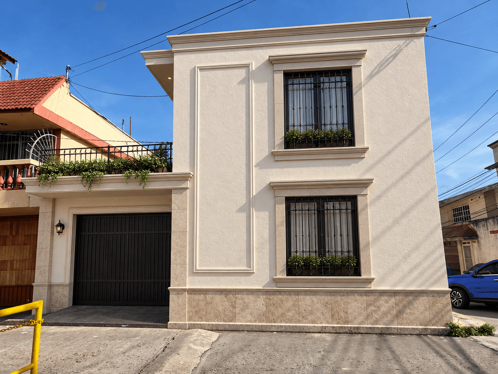 Facade design in Neoclassic Facade style — Facade by GenRoom AI