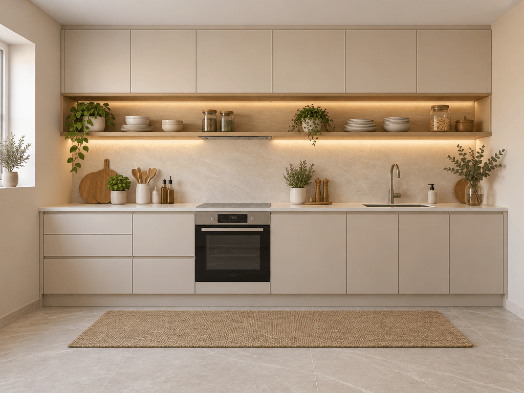 Interior design in Scandinavian style — Kitchen by GenRoom AI
