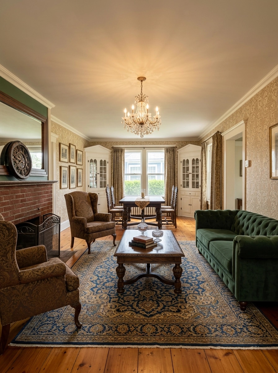 Interior design in Classic style — Living Room by GenRoom AI